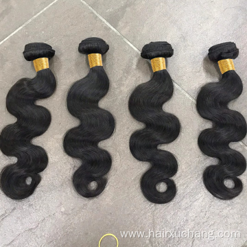 Wholesale Natural Body Wave cheap human hair bundles Vendors brazilian Cuticle Aligned Virgin human hair weft extension hair